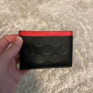 Sephora Black and Red Card Holder